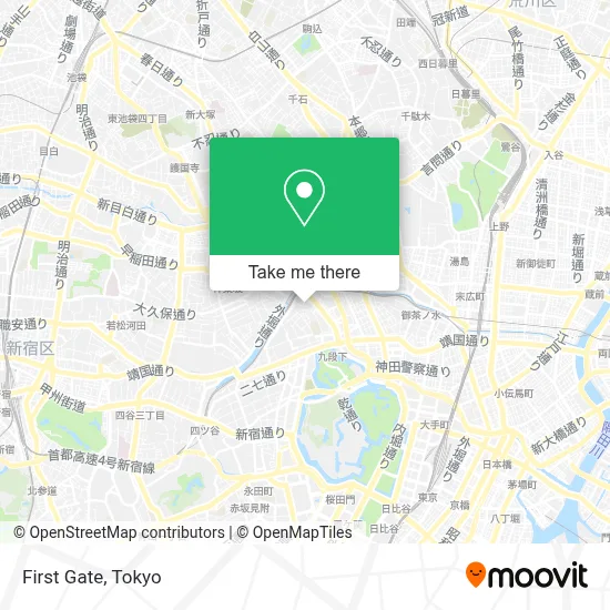 First Gate map