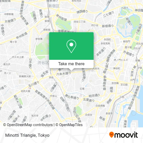 Minotti Triangle map
