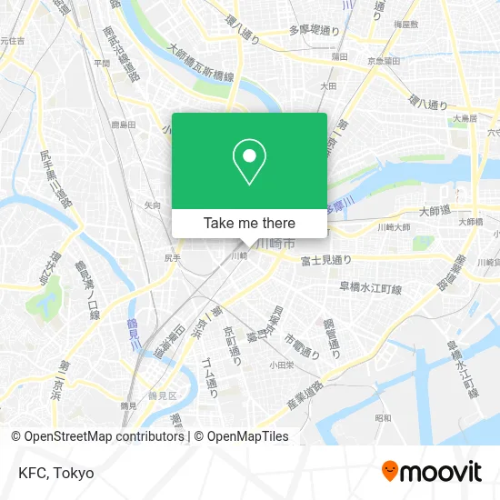 KFC map