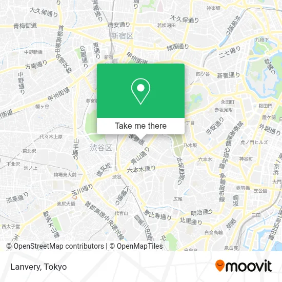 Lanvery map