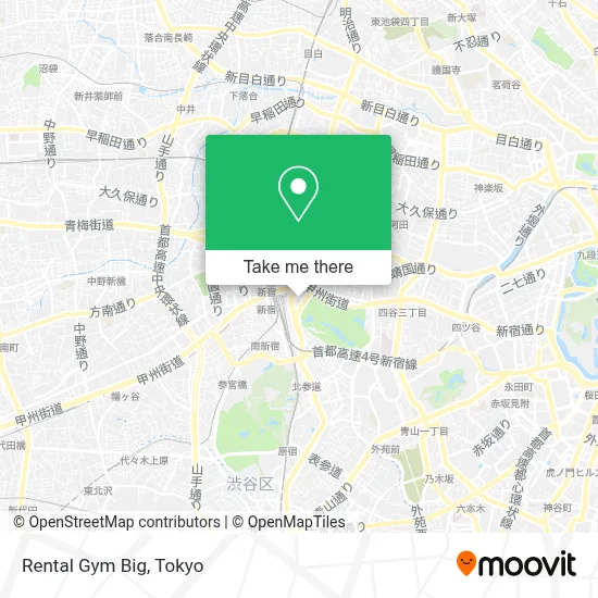 Rental Gym Big map