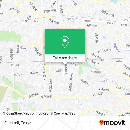 Ducktail map