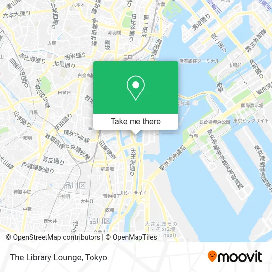The Library Lounge map