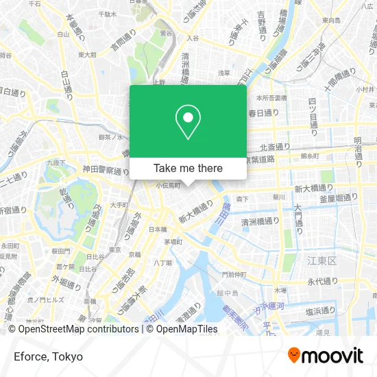 Eforce map