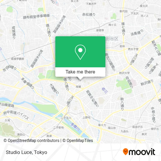 Studio Luce map