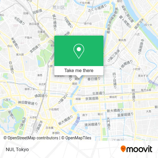 NUI map