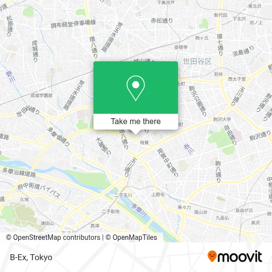 B-Ex map