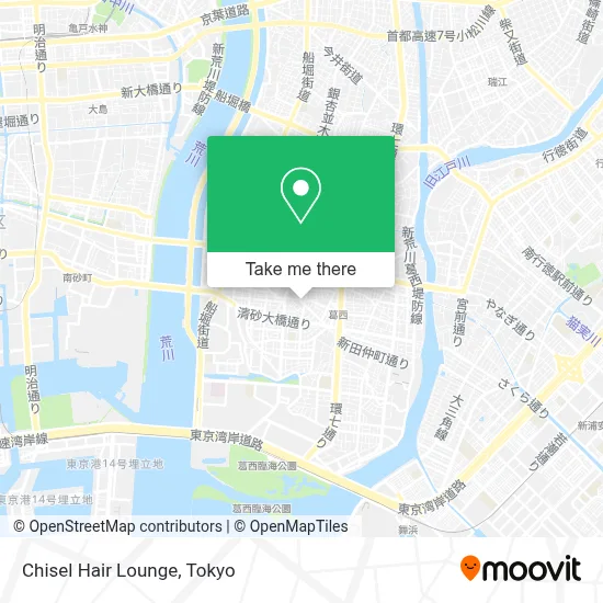 Chisel Hair Lounge map