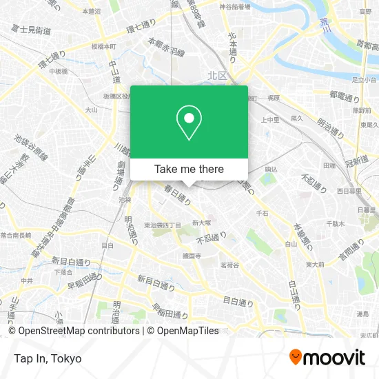 Tap In map