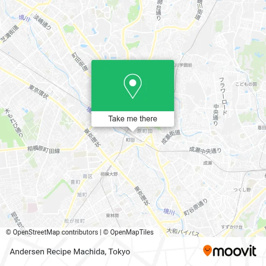 Andersen Recipe Machida map