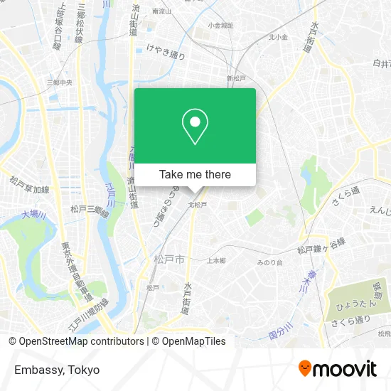 Embassy map