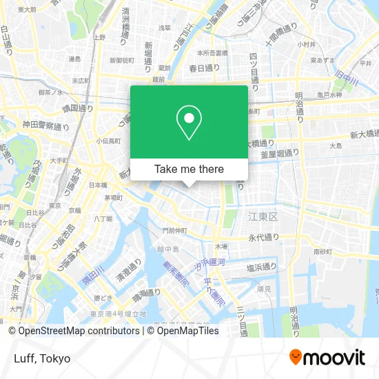 Luff map