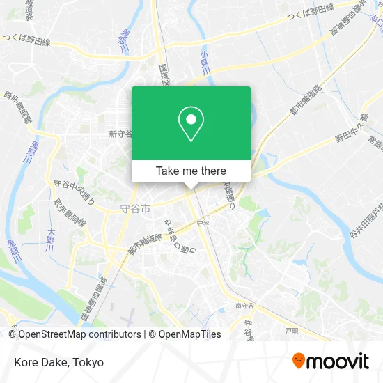 Kore Dake map