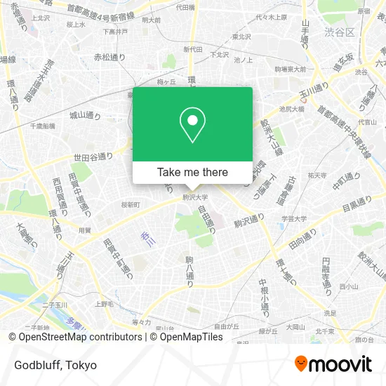 Godbluff map