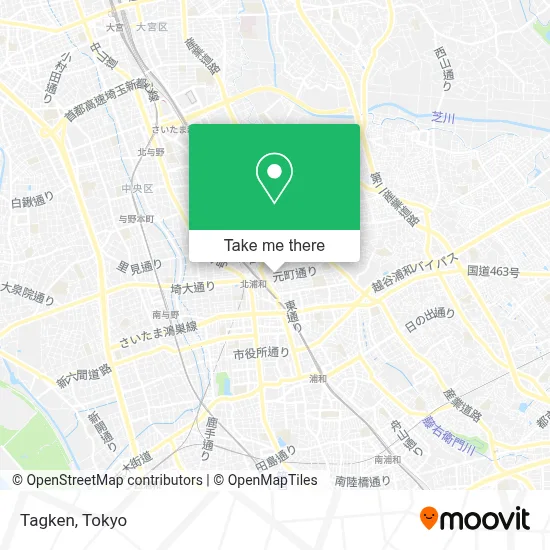 Tagken map