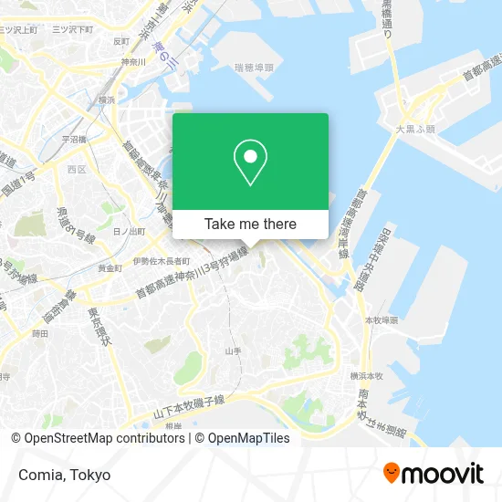 Comia map