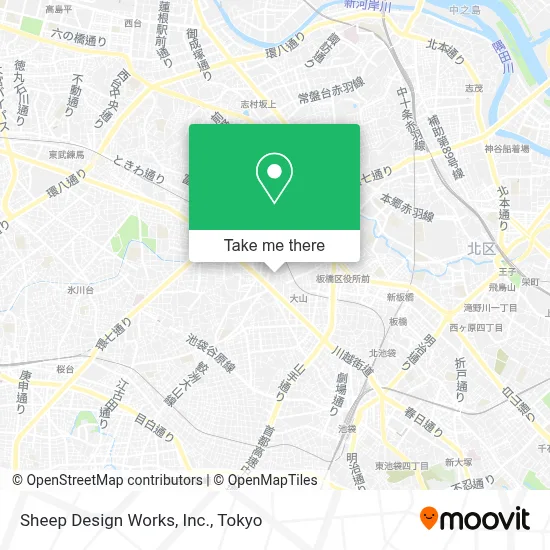 Sheep Design Works, Inc. map