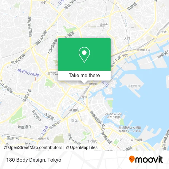 180 Body Design map