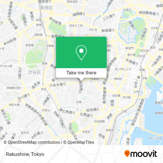 Rakushow map