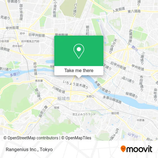 Rangenius Inc. map