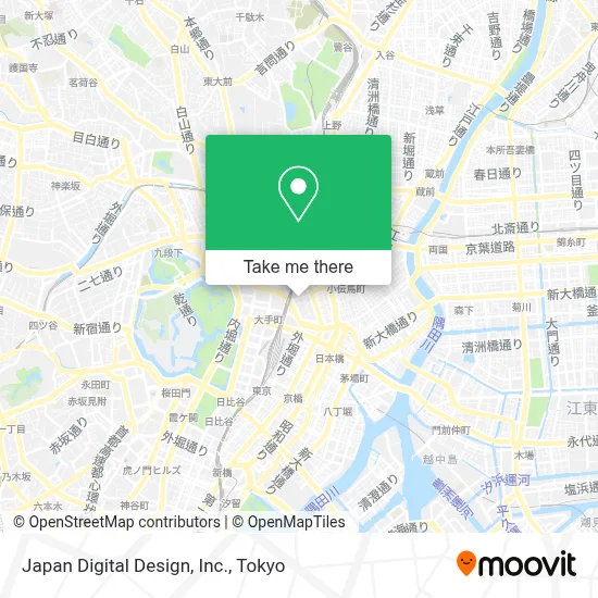 Japan Digital Design, Inc. map