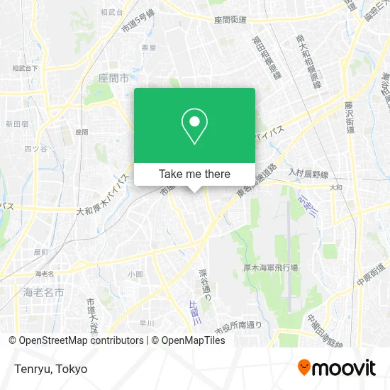 Tenryu map