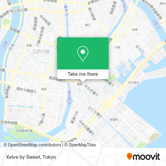 Xelve by Sweet map