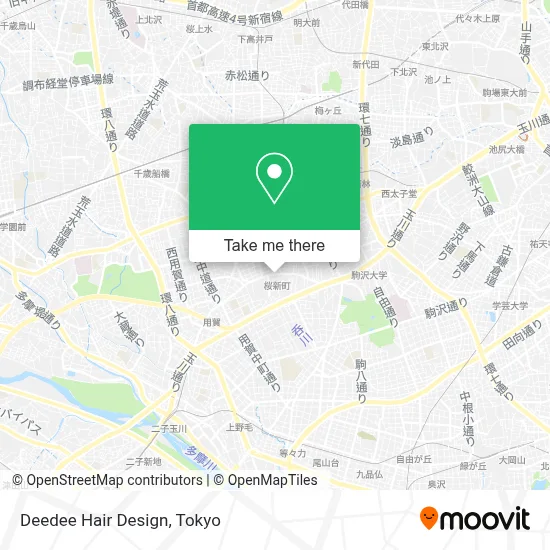 Deedee Hair Design map