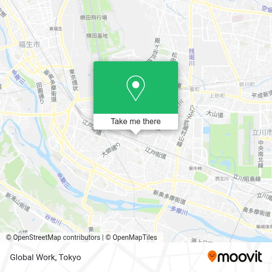 Global Work map