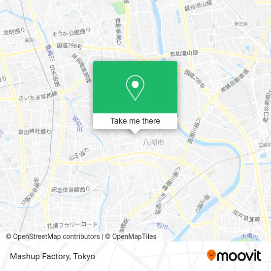 Mashup Factory map