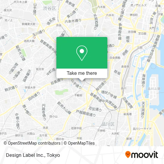 Design Label Inc. map