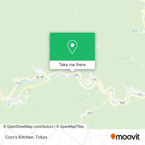 Cory's Kitchen map