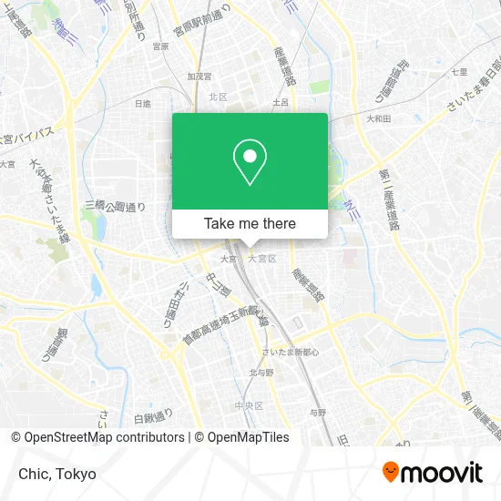 Chic map