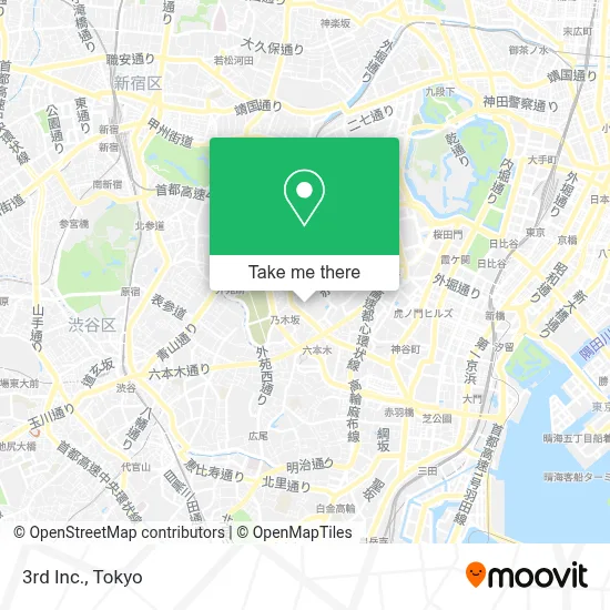 3rd Inc. map