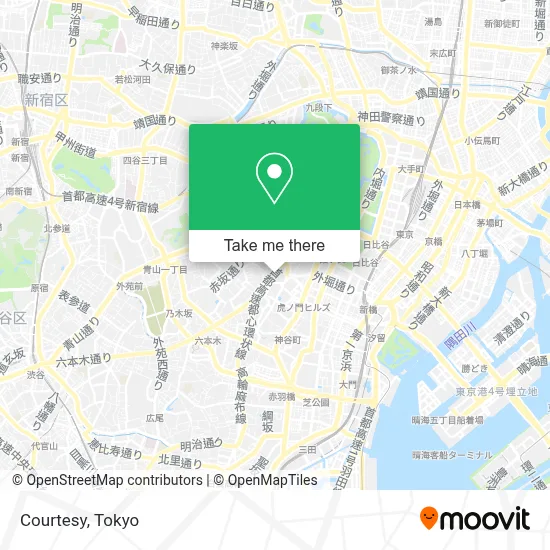 Courtesy map