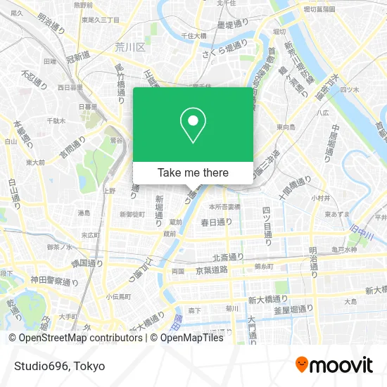 Studio696 map