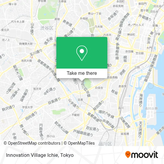 Innovation Village Ichie map