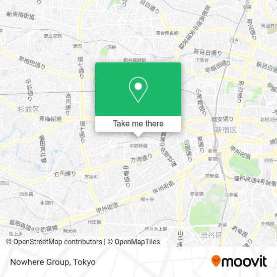 Nowhere Group map