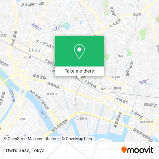 Owl's Base map