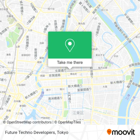 Future Techno Developers map