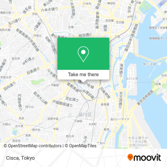 Cisca map