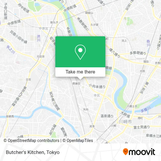 Butcher's Kitchen map