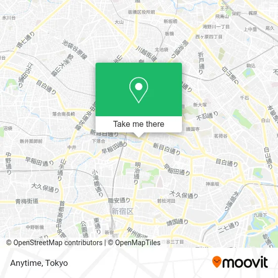 Anytime map