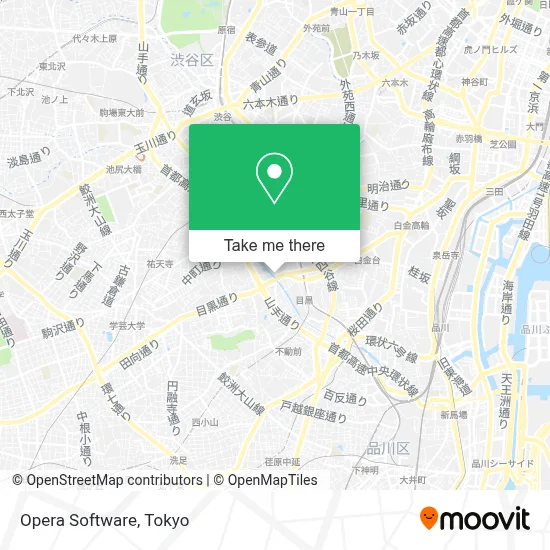 Opera Software map