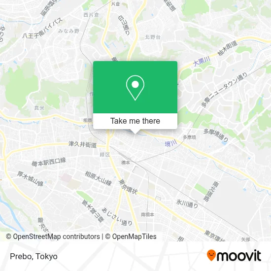 Prebo map