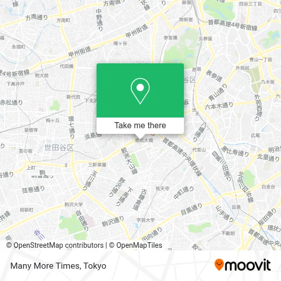 Many More Times map