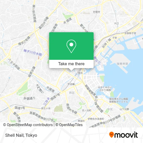 Shell Nail map