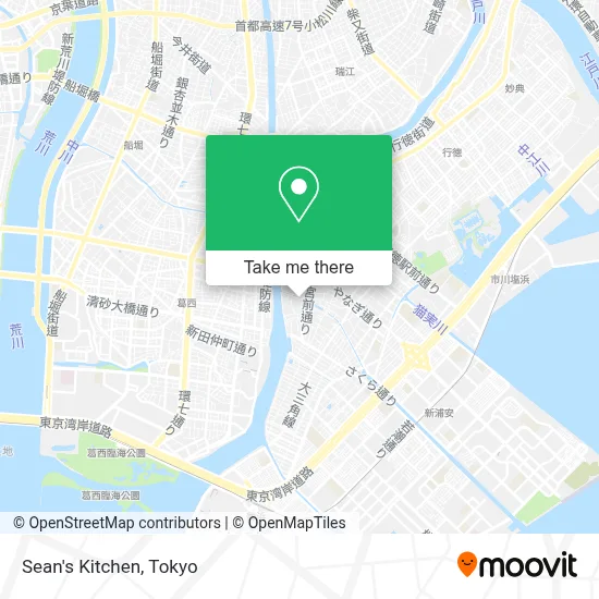 Sean's Kitchen map