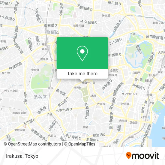 Irakusa map