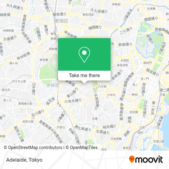 Adelaide map